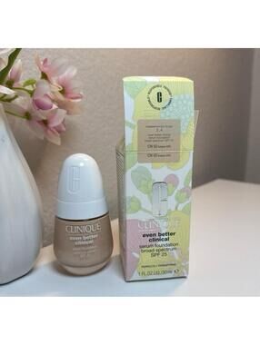 NEW-CN 02 Clinique Even Better Clinical Serum Foundation Broad Spectrum SPF 25